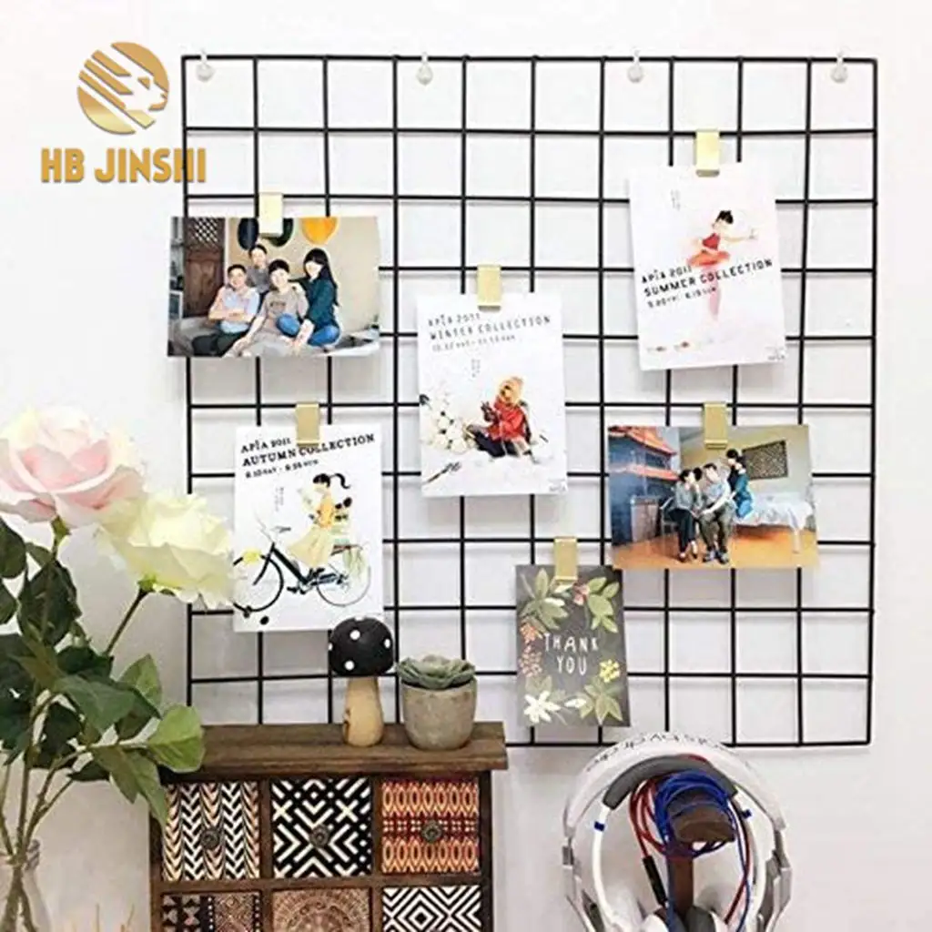 Wholesale wire photo wall grid panel for home decor