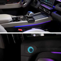Lumière ambiante 64 couleurs pour Jetour T1 2024, éclairage LED intérieur, accessoires de mise à niveau, commande d'écran, garniture de panneau