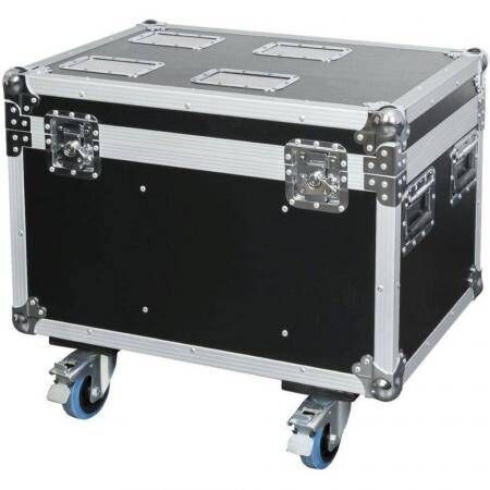 RCF HDL 20-A Line Array Speakers  Sgaier Flight Case with 4" Wheels