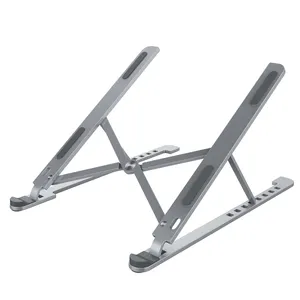 Boneruy — <span class=keywords><strong>support</strong></span> pliable en aluminium pour <span class=keywords><strong>ordinateur</strong></span> <span class=keywords><strong>portable</strong></span>, avec ventilation, refroidissement - Product Image 1