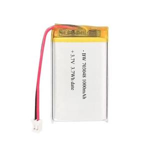 Encore Custom BW 703048 1000mAh batería de polímero de litio Li Ion Lipo 3,7 V batería plana recargable bolsa celda para altavoz - Product Image 1