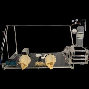 Boîte à gants sous vide à double chambre <span class=keywords><strong>de</strong></span> laboratoire GS-002-B, neuve d'usine, avec composant moteur principal, état d'occasion disponible - Product Image 5