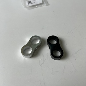 Colliers de serrage à double trou en alliage d'aluminium AN4 AN6 AN8 AN10 AN12 pour pièces de système de carburant automobile - Product Image 2