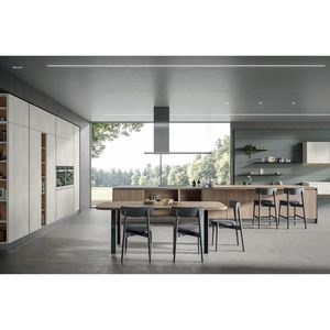 Meubles de cuisine italiens au prix d'usine, designs modernes, modulaires, sur mesure, laqués, style shaker, armoires de cuisine blanches - Product Image 6