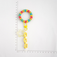 Internet-Célèbre Voiture Porte-clés Tournesol Chaîne Couple Pendentif Mignon Personnalisé Sac À Dos Simple Haut De Gamme Petit Pendentif
