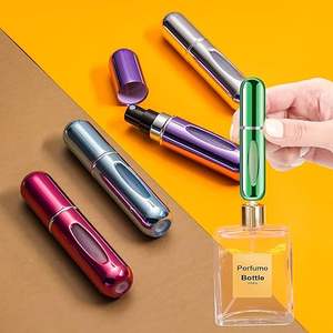 Venta caliente <span class=keywords><strong>Sansiro</strong></span> Frost Pen Perfume Spray Vial Atomizador material de metal con sello de tapón de rosca para uso cosmético - Product Image 1