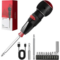 Tournevis électrique sans fil, perceuse sans fil portable Homtronics 3-10N.m, tournevis électrique 3.6V pour le bricolage et le mobilier