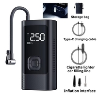Compresseur d'Air Portable TCCBAC 150psi pour Gonfleur de Pneus de Voiture, Pompe Électrique pour Ballons et Pneus