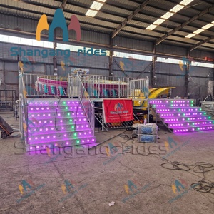 Atracción Disco Tagada Montada en Remolque, con Plataforma Giratoria y Saltos, para Parques Temáticos y Carnavales - Product Image 6