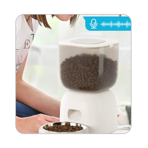 Fanhappy Power distributeur d'eau pour animaux de compagnie mangeoire intelligente pour animaux de compagnie chronométré 1-9 repas par jour Support ensemble d'alimentation de secours - Product Image 3