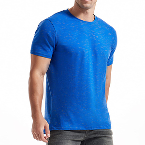 Camiseta Elegante para Hombre, de Alta Calidad, Informal, Verano, 100% Algodón, Impresión de Logotipo Personalizada - Product Image 1