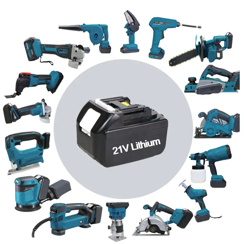 20V Drill Cordless Power Tool Kit Jig Saw Impact Wrench Sander Heat Gun Air Pump Angle Grinder Electric Hammer Tool Set