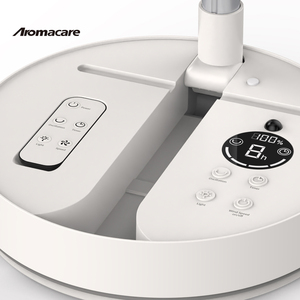 <span class=keywords><strong>Ventilateur</strong></span> sur pied pliable Aromacare 10 pouces, 7200 mAh, rechargeable, oscillant, avec télécommande et boîte à arômes pour la maison et le camping - Product Image 6