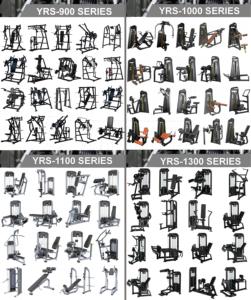 Set Completo di Attrezzature Commerciali per Allenamento di Forza: Chest Press, Estensione Schiena Alta e Bassa - Product Image 3