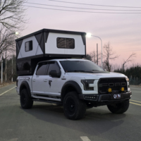 Qian Camper TP07W Petite maison pliante sur mesure pour pick-up, coque de camping-car, topper de camion