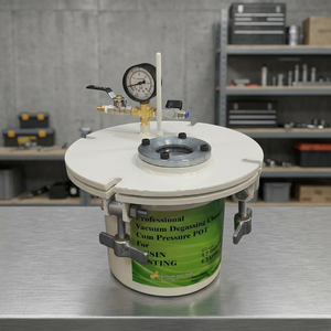 Matériel de laboratoire, pot à pression en acier inoxydable pour la coulée de résine, pour pompes, avec garantie d'un an - Product Image 3