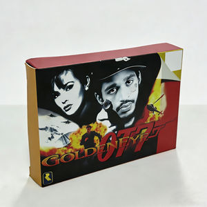 Caja de Almacenamiento para Juegos con Diseño Gráfico Personalizado, Estilo Streetwear, con Relieve <span class=keywords><strong>GoldenEye</strong></span>, Laminado Mate, Forro de Esponja, Autoensamblable, Marco para Fotos - Product Image 1