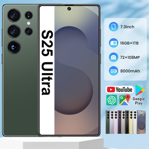 Teléfono Inteligente S25 Ultra de Alta Resolución, Cámara Dual de 72+108MP, Pantalla de <span class=keywords><strong>7</strong></span>.3 Pulgadas, 8000mAh, 16GB+1TB, Doble SIM, Ranura para Tarjeta TF, Versión Global - Product Image 2