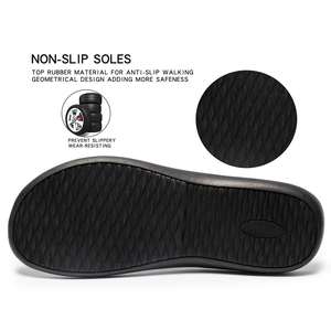 アーチサポート付きの女性女性の夏のウォーキングシューズのための軽量カジュアルで快適なフラット整形外科用フリップフロップ - Product Image 4