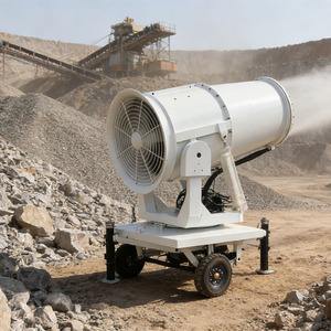 Pulvérisateur canon à brouillard agricole haute performance avec télécommande, construction en acier, machine à brouillard - Product Image 3
