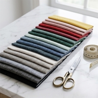 Imperméable 100% Polyester Meubles Rembourrage Canapé Tissu Uni Teint Décor À La Maison Tissu Tissé Direct Textiles De Maison Accessoires