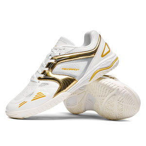 Chaussures de <span class=keywords><strong>ping</strong></span>-<span class=keywords><strong>pong</strong></span> respirantes en mesh PU avec semelle en caoutchouc antidérapante, chaussures de badminton, de volley-ball et de tennis de table pour hommes - Product Image 2