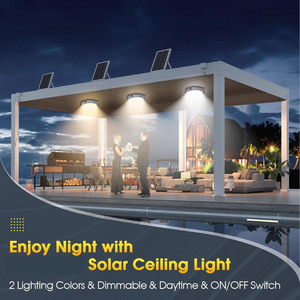 Lámpara Solar con Control Remoto, Venta Directa de Fábrica, Luces para Interiores, Techo de Casa - Product Image 3