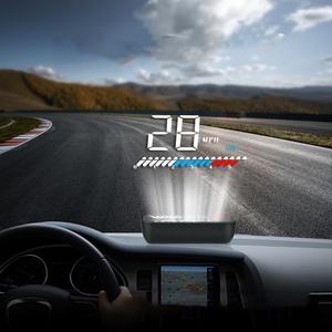 Velocímetros digitales de <span class=keywords><strong>2022</strong></span> pulgadas para coches, exceso de velocidad con alarma de pantalla Hud, indicador inteligente Obd2, Gps, novedad, 3,5 - Product Image 2