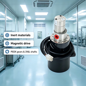 Micro Metering Pump Precision Fluid Pump Micro Gear Pump for Chemical Dosing and Precision Fluid Control Magnet Drive Gear Pump - Product Image 1