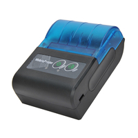 Imprimante thermique portable mini 58 mm haute vitesse pour reçus, compatible Android et iOS