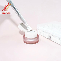 Offre Spéciale – Mini Stylo Carré en Plastique pour Tofu et Coton, Outil à Gratter pour Cosmétiques, Nail Art, Application de Colle, Éponge de Prise en Charge avec Couleur Personnalisée