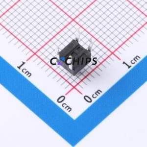 KH-4.5X4.5X5.5H-TJ Tactile Switch Through hole Component (THT) Switch 4.5mm 4.5mm 5.5mm - Product Image 2