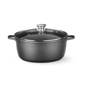 Nueva Cacerola HENDI de 9L con Revestimiento Antiadherente Negro, Multifuncional, de Gran Capacidad, 405x332x(H)138mm, para Horno Eléctrico - Product Image 1