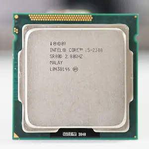 Kullanılan Intel Core i5-2300 i5 2300 2.8 GHz dört çekirdekli dört iplik CPU İşlemci 6M 95W LGA 1155