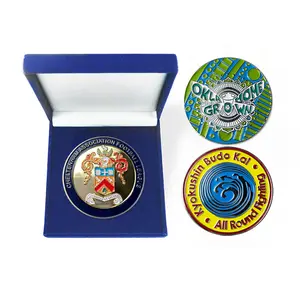 Factory custom cheap zinc alloy metal commemorative challenge coins die laser print for sale coin collection