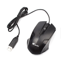 Ratón Óptico USB Ergonómico para Juegos, 3D, con Cable, Económico, para Hogar, Oficina, Portátil, PC de Escritorio, en Stock