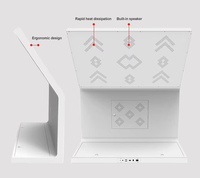 Kiosque publicitaire tout-en-un à écran tactile, écran plein écran, support pour affichage publicitaire en centre commercial, kiosque tactile LCD intérieur de 32 pouces