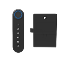 F021 clé numérique d'empreintes digitales code intelligent télécommande ttlock app clavier mot de passe serrure de tiroir casier serrures de porte d'armoire