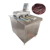 Máquina Automática para Atar Salchichas, con Longitud Ajustable, para Anudar y Atar Salchichas