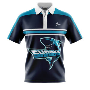 安いブランクレッドクイックドライスポーツメンズポロシャツTシャツ綿100% メンズポロシャツ - Product Image 1