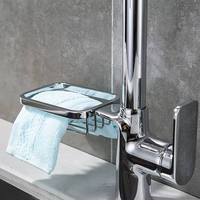 Mélangeur d'eau chaude et froide en laiton au design moderne CYEN mitigeur chromé robinets de cuisine pulvérisateur extractible