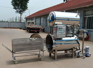 Sterilizzatore del succo di frutta/in scatola storta macchina/piccolo <span class=keywords><strong>Autoclave</strong></span> sterilizzatore - Product Image 5