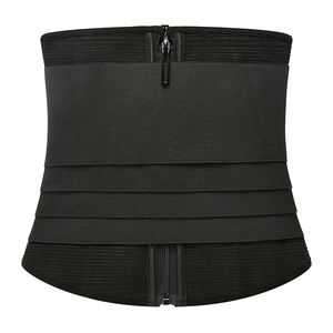 Langqin <span class=keywords><strong>Ceinture</strong></span> Amincissante Sportive pour Femmes avec Fermeture Éclair, Gainant Abdominal et Protection de la Taille - Product Image 1