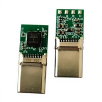 Conector de Audio Digital USB Tipo C Macho de 24 Pines JN con IC Integrado, Acero Inoxidable SUS304 para Cable de Audio de Auriculares USB-C 4PAD