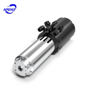 Moteur de broche ATC refroidi par eau 2,5 kW 60 000 tr/min avec pince T11 et changement d'outil pneumatique pour fraisage de circuits imprimés et gravure CNC APS62L-11-60Z/2.5KW - Product Image 1