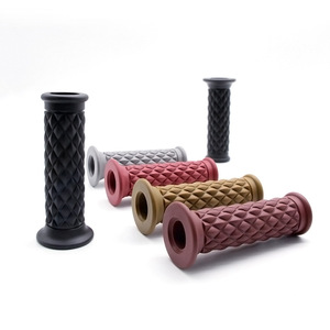 <span class=keywords><strong>Moto</strong></span> modificato <span class=keywords><strong>Vintage</strong></span> universale 883 CG125 CB400 Retro Handgrip colla <span class=keywords><strong>manopole</strong></span> di copertura del manubrio - Product Image 2