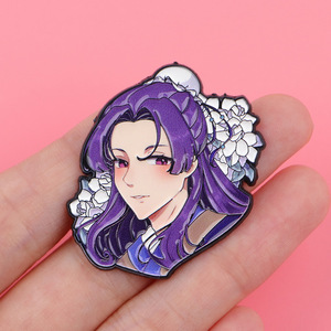 Pin Metálico de Alta Calidad con Diseño de Personaje de Anime <span class=keywords><strong>Maomao</strong></span>, Estilo Nuevo, al por Mayor - Product Image 4