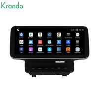 Lecteur DVD multimédia Android pour voiture Krando 10,25 pouces pour Audi Q7 2005 - 2015, autoradio Android, prise en charge d'Apple Carplay, 4G WIFI