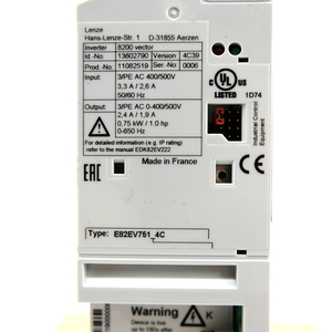 Nuevo y original, de buena calidad, frecuencia E82EV751K4C para máquina industrial - Product Image 3