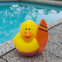 Ensemble de canards en caoutchouc assortis, jouets de bain, canards flottants colorés pour les cadeaux de fête pour enfants, jeux de piscine